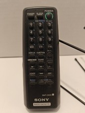 SONY RMT-CS33 OEM Remote Control for CFD-533 CFD-S33 CFD-S34 CFD-S37 CFD-W57