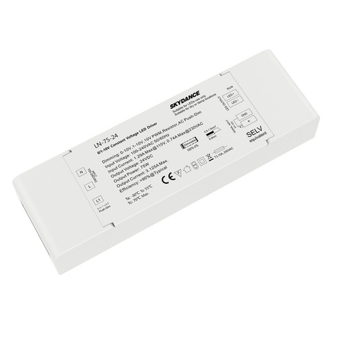 Dimmbares LED Netzteil 24V/50W – Flach Für Möbeleinbau, Ideal Für LED Streifen & Spots