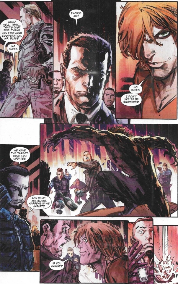 Secret Six Comic 1 First Print Cover B Blank Varian 2015 Gail Simone Lashley DC - Image 4 of 4