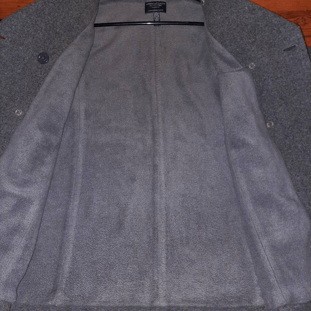 American Eagle Double Breasted Wool Pea Coat - image 3