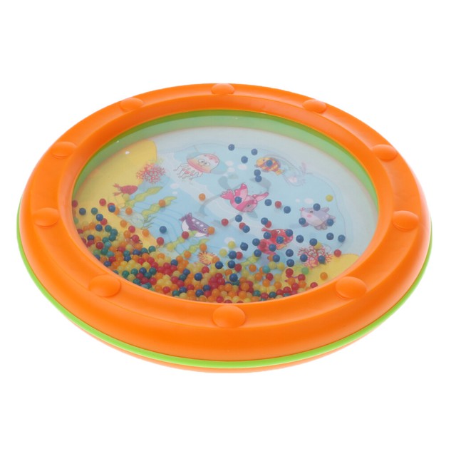 Ocean Wave Bead Drum Sea Sound Drum Musical Percussion Educational Toy