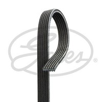 Gates Keilrippenriemen Schwarz (6DPK1215) FüR VW Sharan Seat Alhambra Caddy III