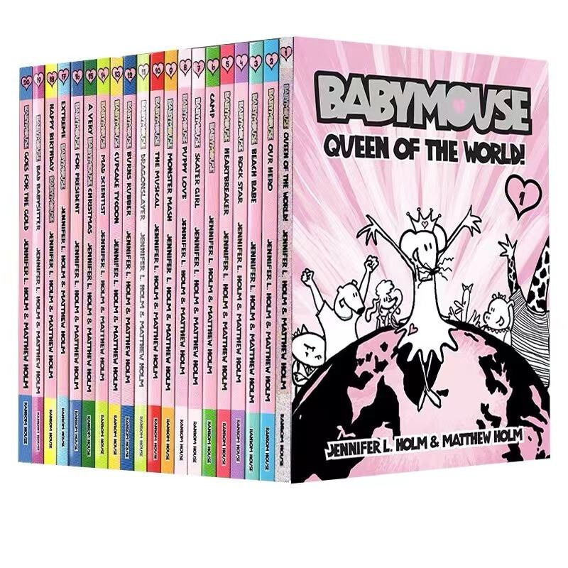 Babymouse Series Collection Complete Set 20 Books by Jennifer Holm