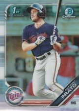 2019 Bowman Draft Chrome Refractors #BDC-101 Anthony Prato Minnesota Twins