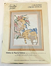 Something Special Cross Stitch Kit  Mother  Playful Kittens  50470 New Sealed