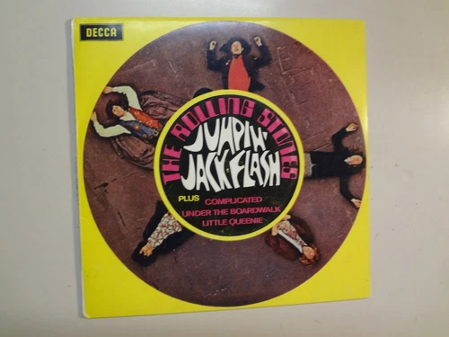 ROLLING STONES: Jumpin’ Jack Flash +3-Australia 7" 71 Decca E.M.I. DFEA 7549 PCV