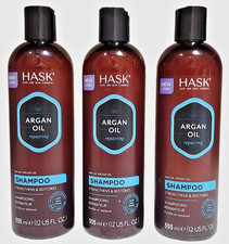 3 HASK Argan Oil Repairing Hair Shampoo 12 fl...