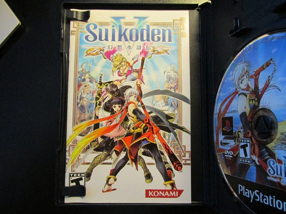 Suikoden V 5 (SONY PlayStation 2, 2006) PS2 COMPLETE PRISTINE CONDITION NEW MINT - Image 2 of 4