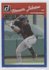 2023 Donruss Retro 1990 Variation Holo Blue Termarr Johnson (Reversed Image) 3p5