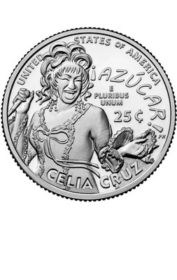 2024 D Celia Cruz American Women Series Uncirculated From US Mint roll.