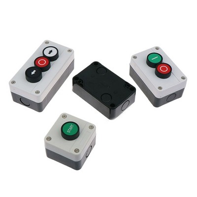 1 Piece CNC Start Stop Self Waterproof Sealing Button Switch Control Button Box