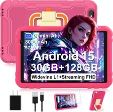 New Sealed 2025 Kids Tablet 10 inch Android 15, Rom 128GB Processor 2.0Hhz