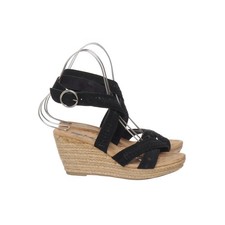 Minnetonka, Keilschuhe, Größe: 36/37, Schwarz/Beige, Damen, 6 #uaf