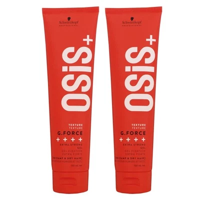 Schwarzkopf Osis G Force 2 x 150 ml extra starkes Haargel Set