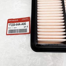 Genuine OEM Honda Engine Air Filter 17220-64A-A00 - For Accord, Civic, and CR-V