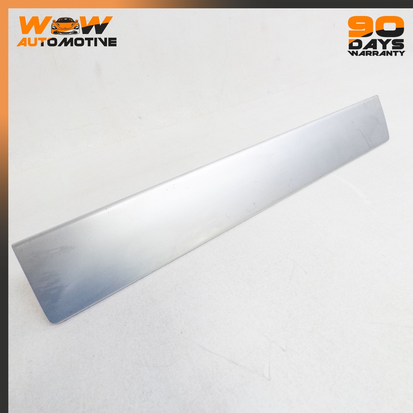 06-16 ASTON MARTIN V8 VANTAGE CABIN FINISHER SILVER TRIM PANEL ASSMBLY OEM
