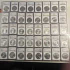 1986-2024 American Silver Eagle 40 Coin Set NGC MS69 with NGC Cases