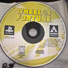 Hasbro Interactive Wheel of Fortune Sony PlayStation 1 PS1 NTSC-U/C E 1998