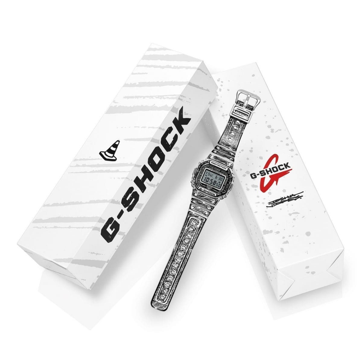 Casio G-Shock DW-5600JV-7JR Joshua Vides Collab Watch Limited