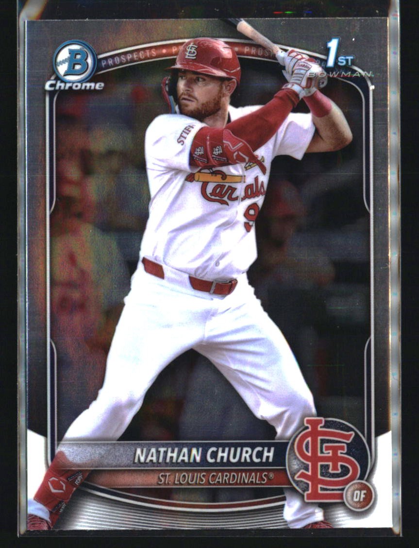 2025 Bowman Chrome #BCP-192 Nathan Church Prospects