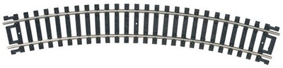 Atlas HO Scale Code 100 15'' Radius Curve 6-Pack Model Train Track