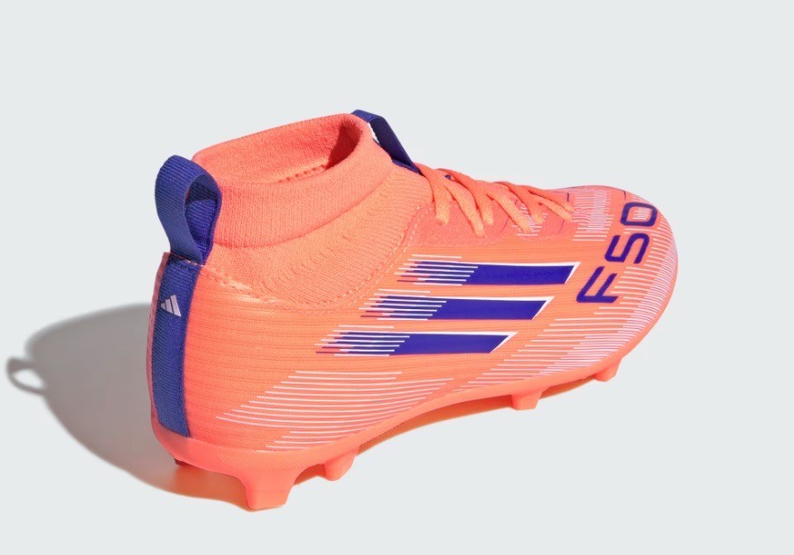 Adidas F50 League FG MG Soccer Cleats Shoes Orange JI3548 Youth