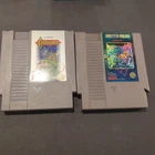 Nes Games Lot Of 2 Castlevania, Ghosts'n Goblins READ