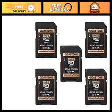 UHS-II MicroSD to SD Memory Card Adapter - 5-Pack for Cameras Devices