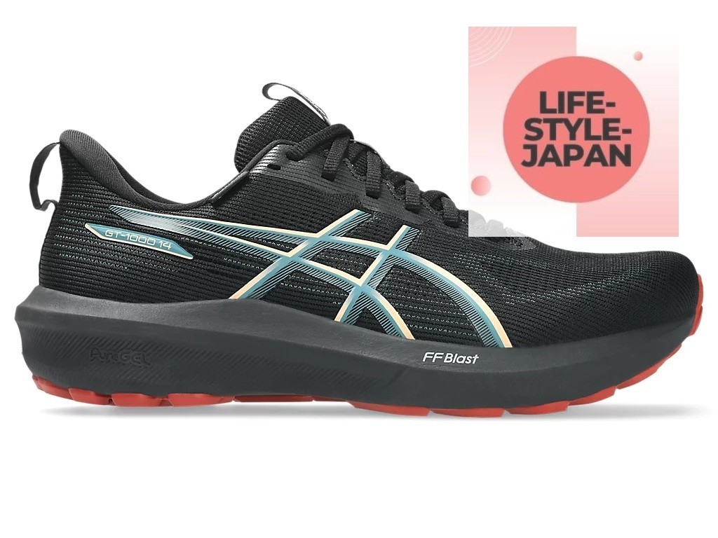 ASICS GT-1000 14 GTX 1011C078 003 Black Apricot Crush Men Trail