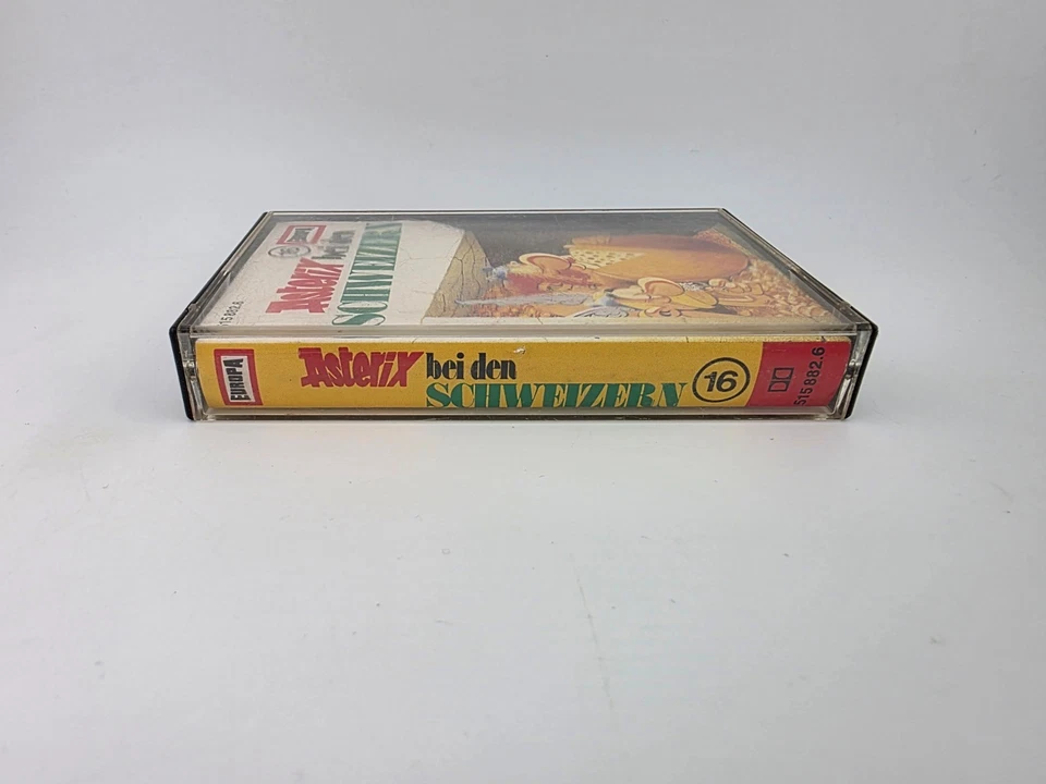 Asterix 16 bei den Schweizern Europa MC Kassette hellblau #1 - Bild 4 von 4