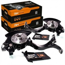 2x Achsschenkel Komplett Vorne f&uuml;r VW Passat B5 (3B) 11.2000-2005  /75mm/