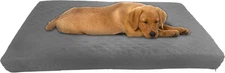 Water-Resistant Dog Bed - 2-Layer Memory Foam Pet Bed with Removable Washable Co