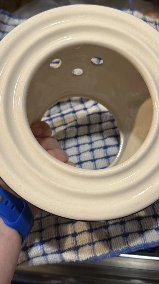 Yankee Candle Shade Topper Cerámica para Tarro Grande Navidad Déjalo Nieve Foto 4 de 4