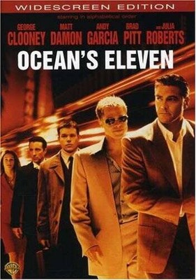 Oceans Eleven (Widescreen Edition) - DVD By George Clooney - VERY GOOD