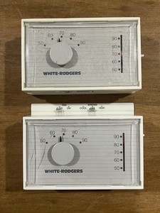 White Rodgers A/C Thermostat 1 Stage 24v Digital (Non Prog