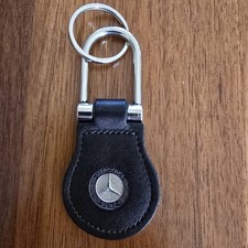 Genuine Mercedes Benz Key Ringkeychain Kennedy Black Chrome