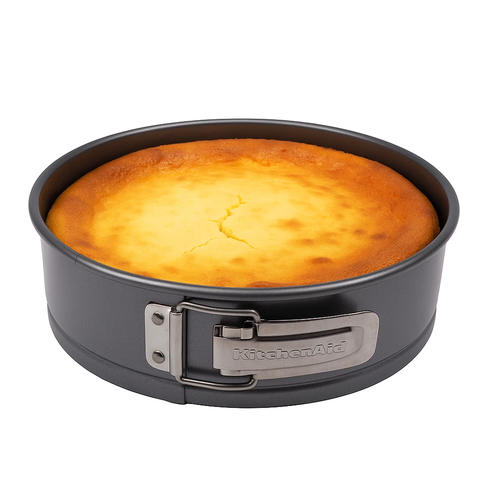 KITCHENAID 24 CM SPRINGFORM BACKFORM ANTIHAFTBESCHICHTUNG STAHL ALUMINIERT - Bild 4 von 4