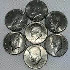 Silver Kennedy Half Dollars 1967 Silver Coins Lot Of 7 Beautiful Coins