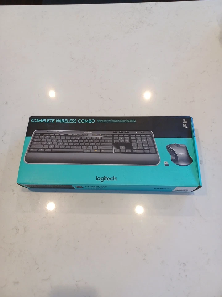 Logitech Complete Wireless Combo Keyboard and Mouse Combo  Open Box Complete !  - Image 2 of 4