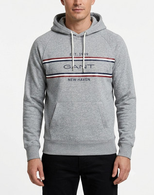GANT Stripe Hoodie Sweatshirt Men Size L VR4079