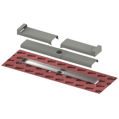 TECEevo Duschrinne 800mm befestigte Seal System Dichtmansch