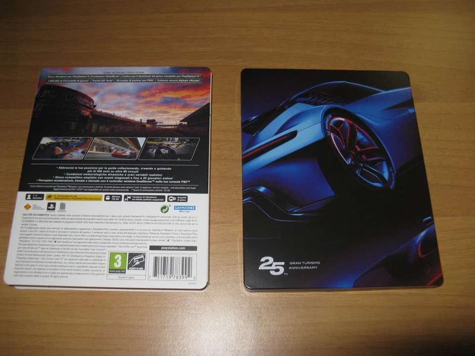 GRAN TURISMO 7 25TH ANNIVERSARIO ITA COMPLETO PLAYSTATION 5 PS5, foto 2 di 5