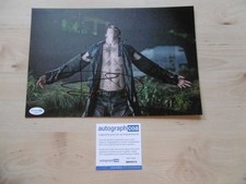 Bill Skarsgard autograph signed 20x30 cm photo "The Crow" ACOA