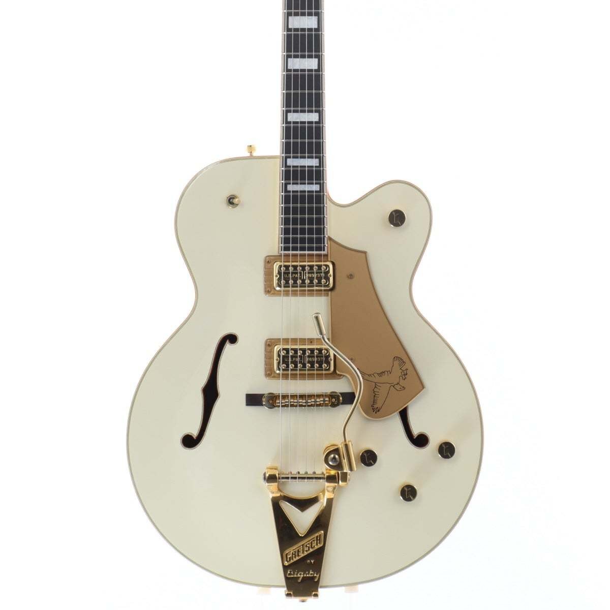 Gretsch White Falcon 7593 With Bigsby 1990 White Used Electric Guitar 1990