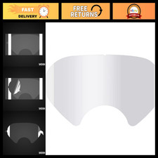 100 Pack Peel-Off Lens Covers for 3M 67/68/6900 Series - Protective Film Shields