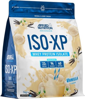 Applied Nutrition Iso-XP Whey Isolate Vanilla 1000g / 40 serv 09/27 + Samples