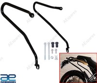 Schwarzes Weiches GepäCkträGerschienen-Set Passt FüR Royal Enfield Guerrilla ...