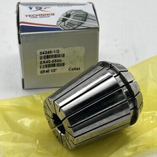 Techniks Tool Group 1 Pc ER40 Collets Common Size 1/2"