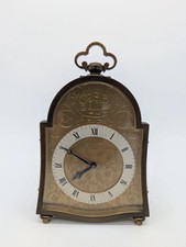 Table Clock Clock Junghans Meister with Manual Winding Vintage 1960s