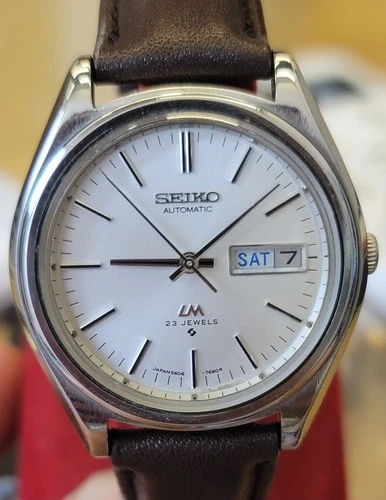 Vintage Seiko/Seiko LM 5606 23J SS Automatic Mens Watch